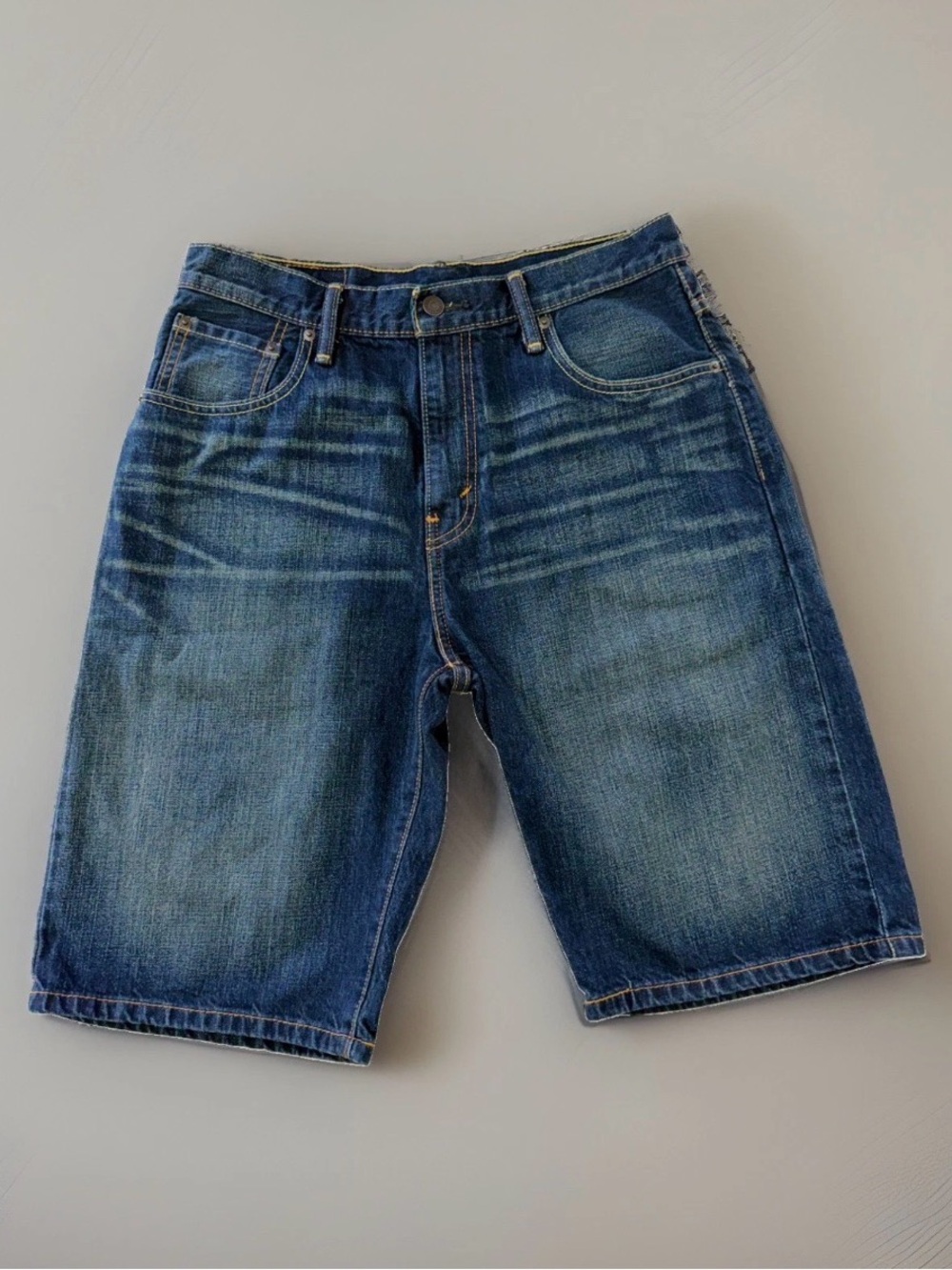 Levi strauss 569 Loose Straight Denim Jean Shorts NWT Blue Mens Size 30